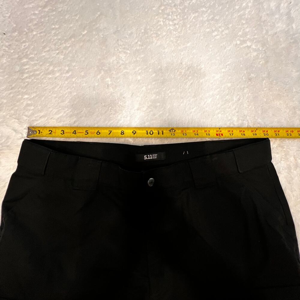 5.11 Tactical Men's‎ Black Cargo Pants 2XL Long, Drawstring Hem Chores Durable - Picture 6 of 8